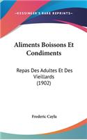 Aliments Boissons Et Condiments