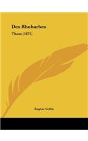 Des Rhubarbes