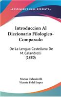 Introduccion Al Diccionario Filologico-Comparado