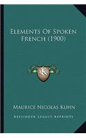 Elements of Spoken French (1900)
