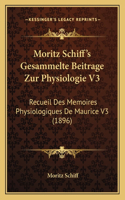 Moritz Schiff's Gesammelte Beitrage Zur Physiologie V3