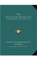 The Knack Of Selling V3