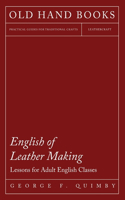 English of Leather Making - Lessons for Adult English Classes