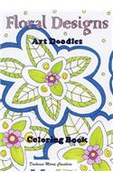 Floral Designs: Art Doodles Coloring Book(1 Art Doodles)