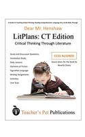 Litplan Lesson Plans, Critical Thinking Edition