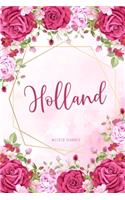 Holland Weekly Planner