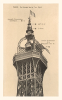Vintage Journal Top of the Eiffel Tower: (Pocket Sized - Found Image Press Journals)