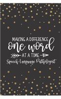 Making A Difference One Word At A Time