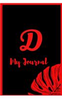 My Journal with initial D