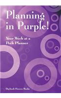 Planning in Purple! Your Week at a Peek Planner
