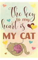 The Key To My Heart Is My Cat