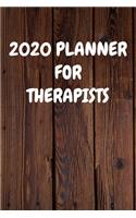 2020 Planner for Therapists