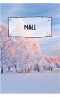 Mali: Ruled Travel Diary Notebook or Journey Journal - Lined Trip Pocketbook for Men and Women with Lines