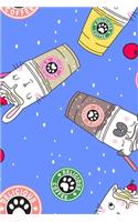 Super Cute Kawaii Delicious Rabbits Dogs Cats Coffee Drinks Notebook