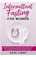 Intermittent Fasting For Women