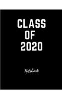 Class of 2020 Notebook