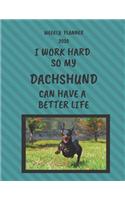 Dachshund Weekly Planner 2020: Dachshund Lover Gifts Idea For Men & Women - Funny Weekly Planner For Dachshund Lovers With To Do List & Notes Sections
