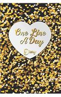 One Line a Day Diary