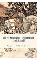 Alice's Adventures in Wonderland (Illustrated - Large Print)