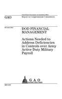 DOD financial management