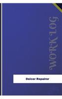 Deicer Repairer Work Log: Work Journal, Work Diary, Log - 126 pages, 6 x 9 inches