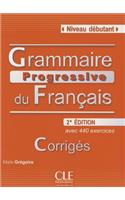 Grammaire Progressive Du Francais: Avec 400 Exercices: Niveau Debutant