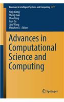 Advances in Computational Science and Computing