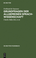 Grundfragen Der Allgemeinen Sprachwissenschaft