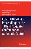 Controlo'2014 - Proceedings of the 11th Portuguese Conference on Automatic Control