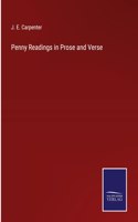 Penny Readings in Prose and Verse