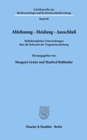 Ablehnung - Meidung - Ausschluss