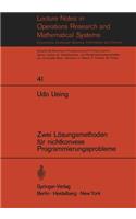 Zwei Lösungsmethoden für nichtkonvexe Programmierungsprobleme