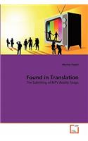 Found in Translation
