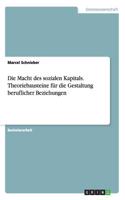 Macht des sozialen Kapitals. Theoriebausteine für die Gestaltung beruflicher Beziehungen