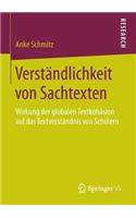 Verständlichkeit Von Sachtexten