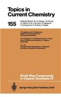 Small Ring Compounds in Organic Synthesis IV