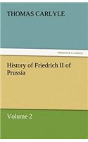 History of Friedrich II of Prussia