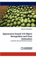 Appearance-Based 3-D Object Recognition and Pose Estimation