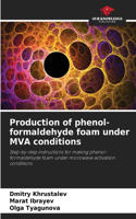 Production of phenol-formaldehyde foam under MVA conditions