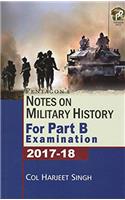 Pentagon's Notes on Military History: Examination 2017-18 Part B