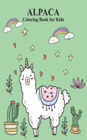 Alpaca Coloring Book For Kids: An Kids Coloring Book with Fun Easy and Relaxing Coloring Pages Alpaca Inspired Scenes.