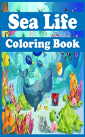 Sea Life Coloring Book