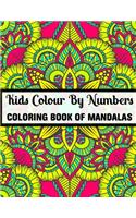 Kids Colour By Numbers Coloring Book Of Mandalas