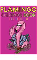 Flamingo Coloring Book For Kids 3-8: Amazing cute Flamingos color book Kids Boys and girls.