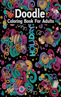 Doodle Coloring Books for Adults: Adult Coloring Book Wonderful Doodle Coloring Books for Grown-Ups, Relaxing, Inspiration
