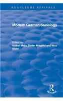 Modern German Sociology