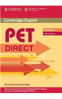 PET Direct Workbook with answers