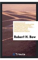 Economics of Construction in Relation to Framed Structures; Preliminary Parts: Part I. - Classification of Structures; Part II. - Diagrams of Forces