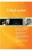 Critical System a Clear and Concise Reference