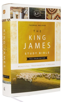 King James Study Bible, Hardcover, Full-Color Edition